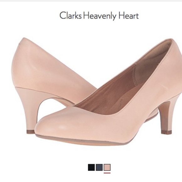 clarks heavenly heart dress pump